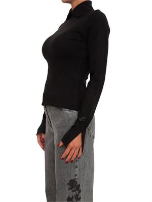 Maglia Blugirl in viscosa nera in DONNA