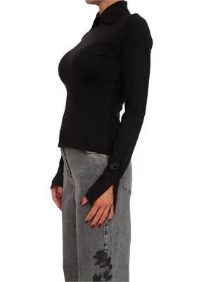 Maglia Blugirl in viscosa nera in DONNA