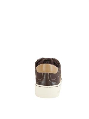 Sneakers Scotty di Michael Michael Kors in pelle marrone e logo in DONNA