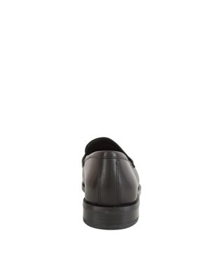 Mocassino Lex di Michael Michael Kors in pelle nera in DONNA