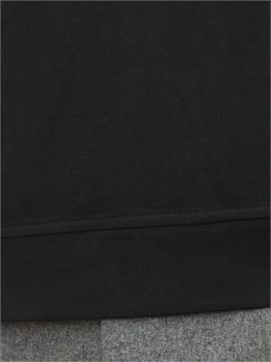 T-shirt girocollo Paolo Pecora in cotone nero in UOMO