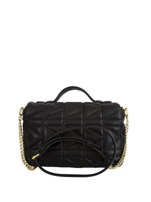K.LAGERFELD Borsa K/Kuilt Karl Lagerfeld in pelle nera in DONNA