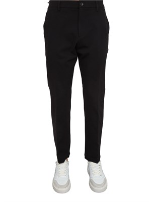 Pantaloni Siviglia uomo in jersey stretch nero in UOMO