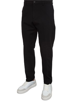 Pantaloni Siviglia uomo in jersey stretch nero in UOMO