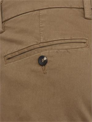 Pantaloni Siviglia uomo in cotone flanellato cammello in UOMO