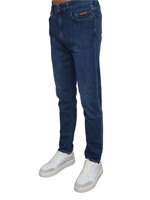 Jeans Siviglia uomo in blu denim in UOMO