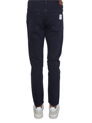 Jeans Siviglia uomo in raso di cotone blu in UOMO