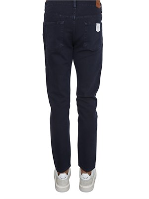 Jeans Siviglia uomo in raso di cotone blu in UOMO