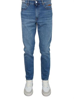 Jeans Siviglia uomo in denim stretch lavaggio used in UOMO