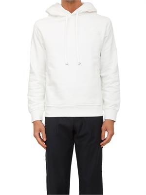 Felpa con cappuccio Etro uomo in misto cotone bianco in UOMO