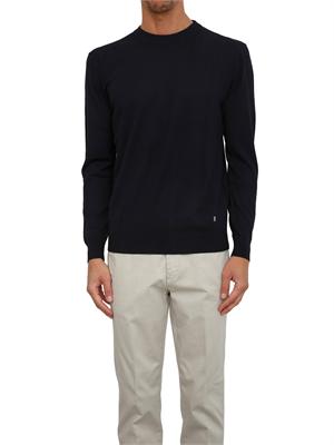 Maglia Liu Jo uomo in misto lana blu in UOMO