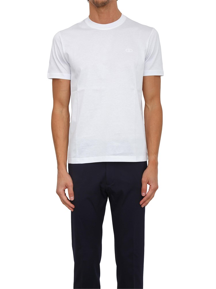 T-shirt Liu Jo uomo in cotone bianco