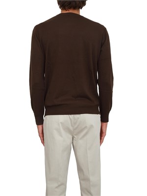 Maglia girocollo Liu Jo uomo in misto cotone e seta blu in UOMO