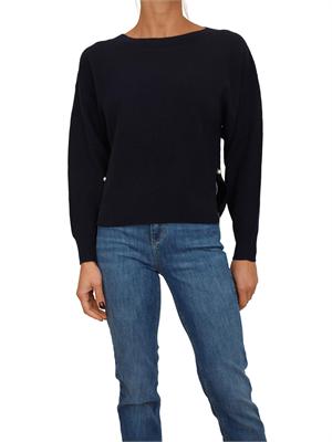 Maglia Liu Jo donna in lana e cashmere blu in DONNA