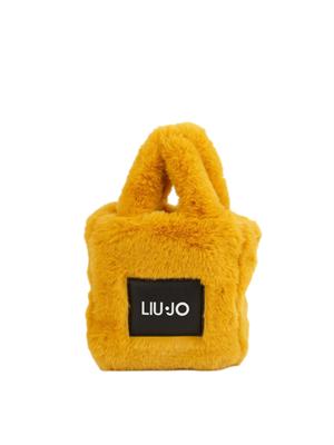Shopping piccola Liu Jo donna in teddy gialla in DONNA