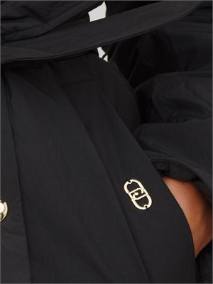 Giubbino Liu Jo donna in nylon imbottito nero in DONNA