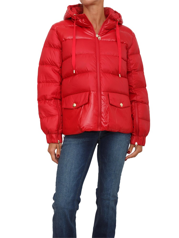 Giubbino Liu Jo donna in nylon imbottito rosso