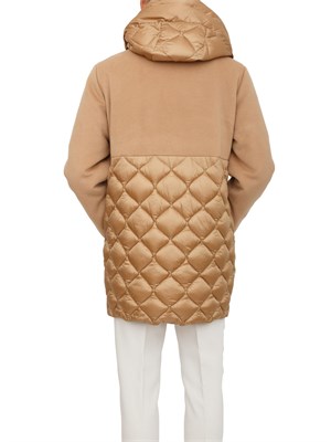 Giubbino Amore Emme Marella in panno e nylon cammello in DONNA