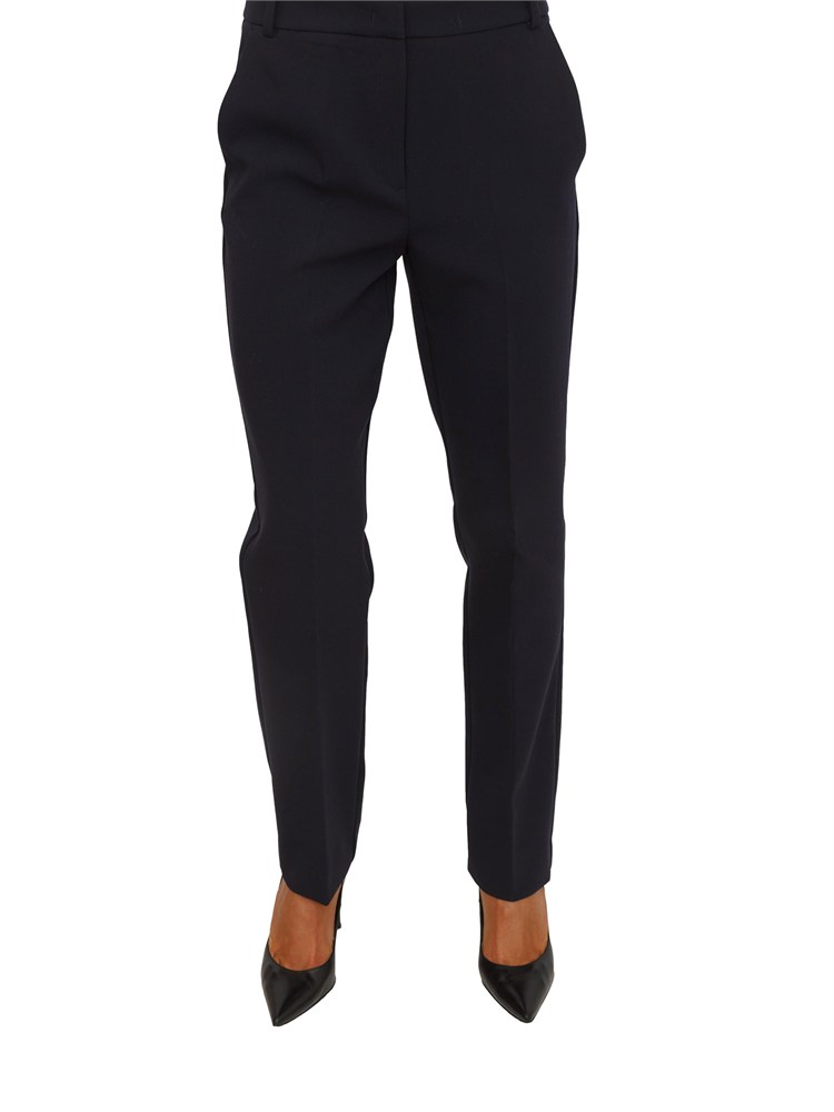 Pantalone Eresia Emme Marella in misto viscosa blu