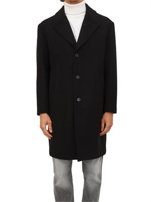 Cappotto Antony Morato in misto lana nero in UOMO