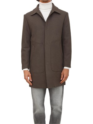 Cappotto Antony Morato in misto lana grigio in UOMO