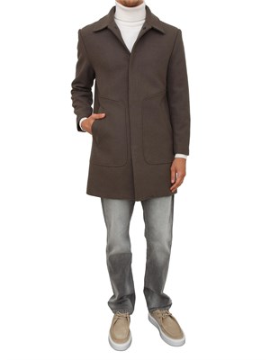 Cappotto Antony Morato in misto lana grigio in UOMO