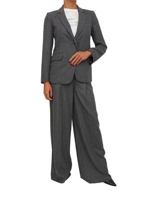Pantalone Odilia Emme Marella in flanella grigia in DONNA