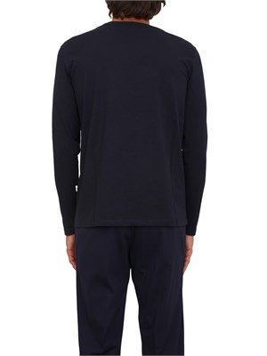 T-shirt girocollo Liu Jo in misto cotone blu in UOMO