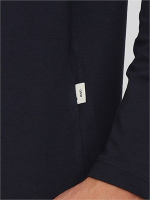 T-shirt girocollo Liu Jo in misto cotone blu in UOMO