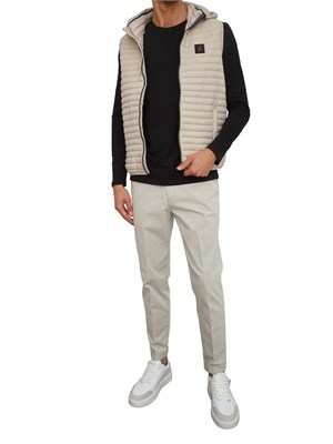 T-shirt girocollo Liu Jo in misto cotone nero in UOMO