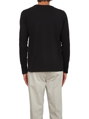 T-shirt girocollo Liu Jo in misto cotone nero in UOMO