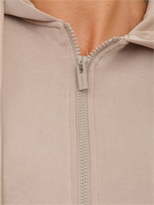 Felpa Guess Jeans donna in scuba beige in DONNA