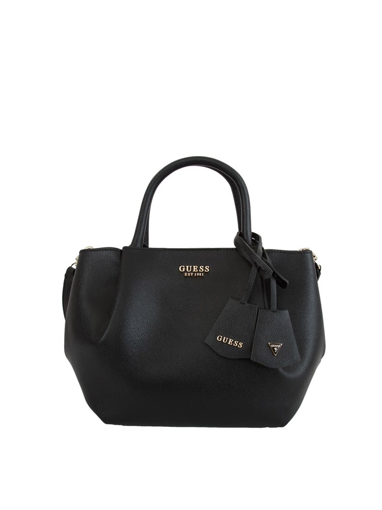 Borsa Amorette Guess Jeans in ecopelle nera