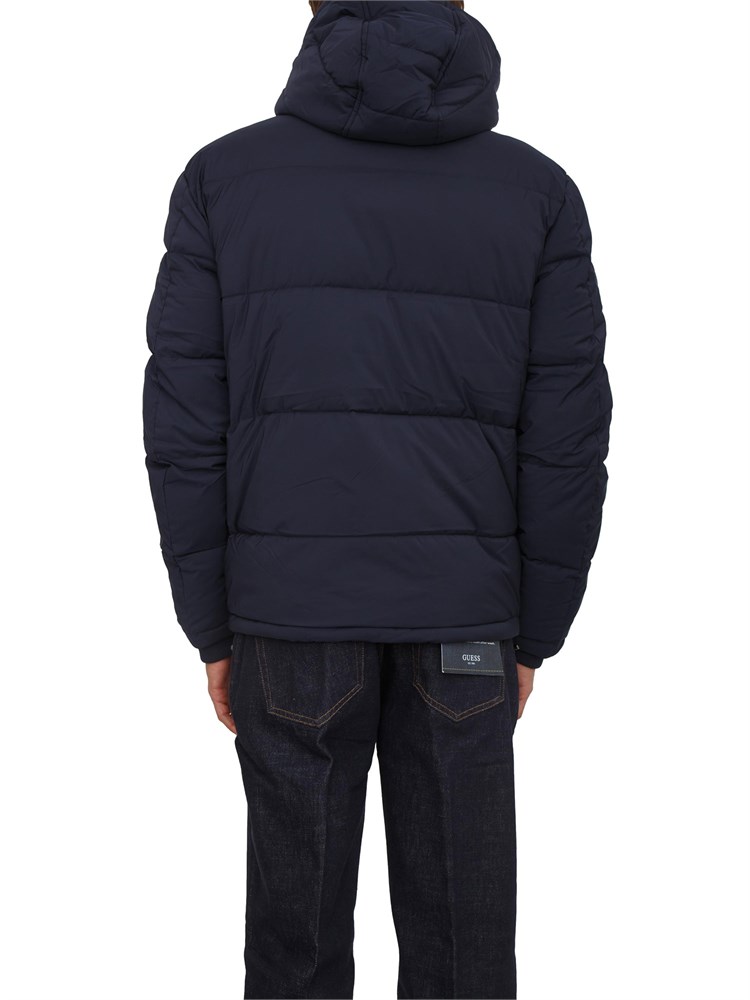 Piumino Guess Jeans in nylon blu
