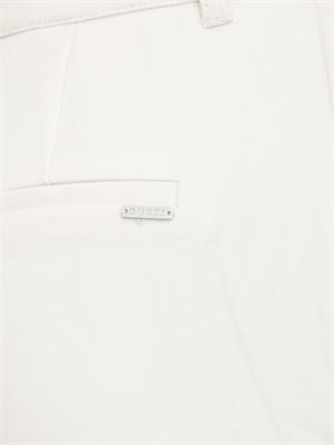 Pantaloni palazzo Guess Jeans donna in viscosa avorio in DONNA
