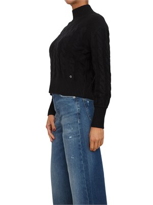 Maglia Guess Jeans donna in misto lana nera in DONNA