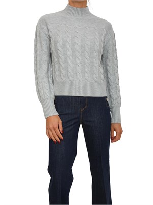 Maglia Guess Jeans donna in misto lana grigia in DONNA