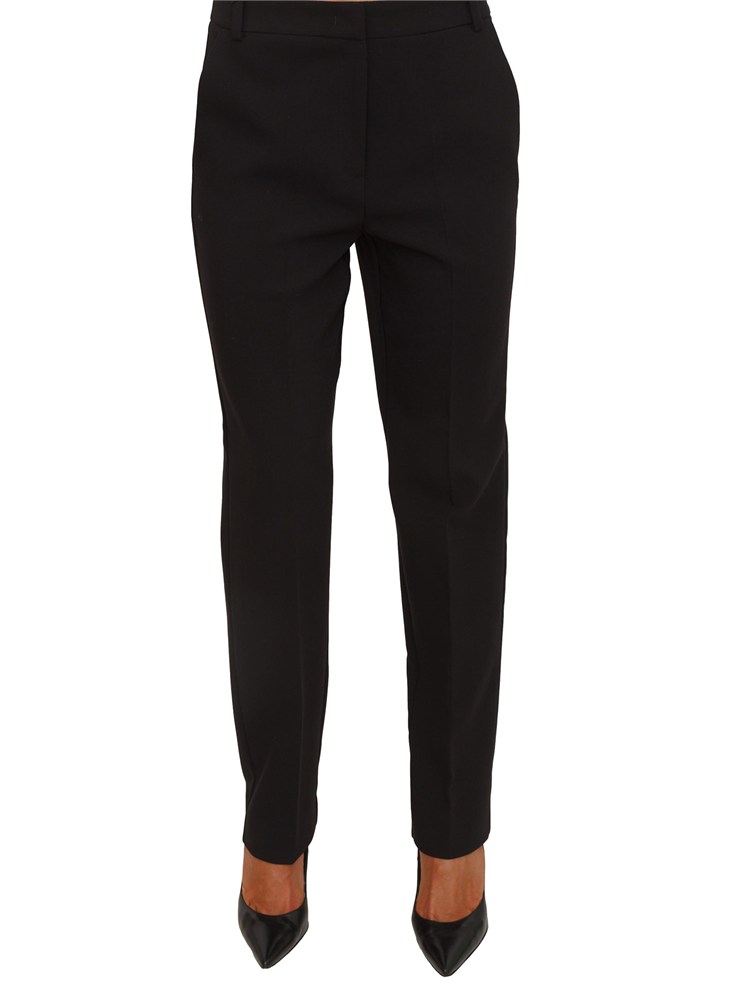 Pantalone Eresia Emme Marella in misto viscosa nero