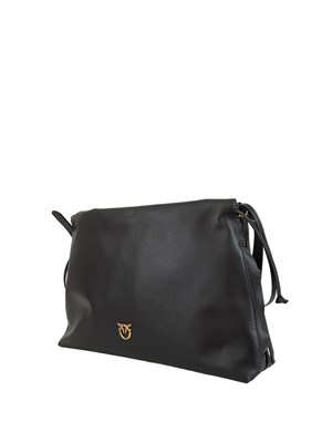 Borsa Pinko Clutch grande in pelle nera in DONNA