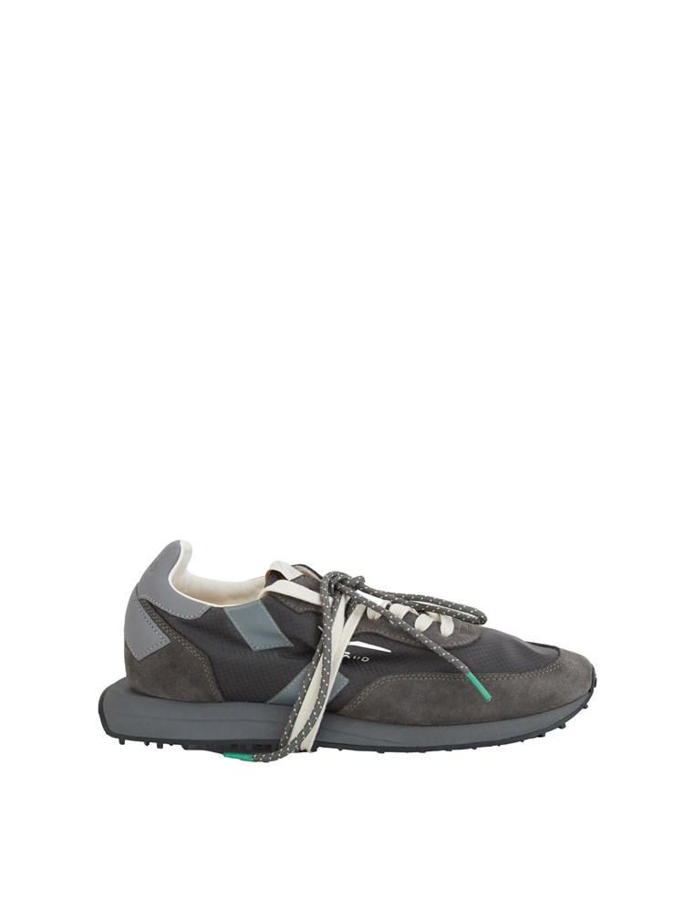 Sneakers Rush Framework di Ghoud Venice in ripstop e suede grigio