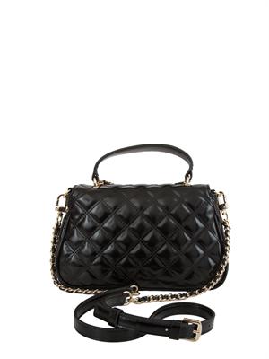 GUESS JEANS Borsa Guess Giully in ecopelle matelassÉ nero in DONNA