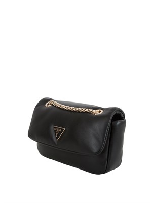 Borsa Sunetra Guess Jeans in ecopelle nera in DONNA