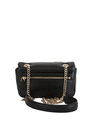 Borsa Sunetra Guess Jeans in ecopelle nera in DONNA