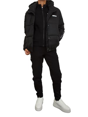 Tuta sportiva EA7 Emporio Armani in tecnologia VENTUS7 nero in DONNA