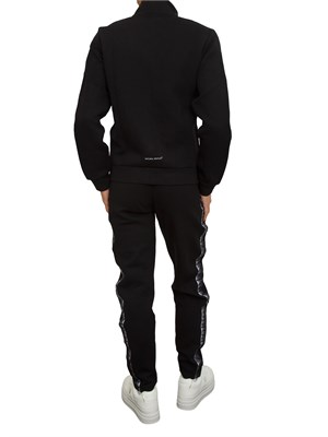 Tuta sportiva EA7 Emporio Armani in tecnologia VENTUS7 nero in DONNA