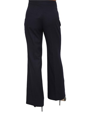 Pantalone Enta Nenette in fresco lana blu in DONNA