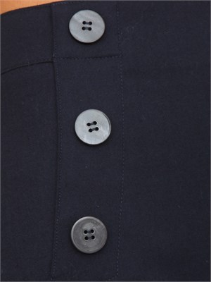 Pantalone Enta Nenette in fresco lana blu in DONNA