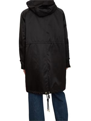 Piumino Pinko in tela lucida con cappuccio e gilet interno in DONNA
