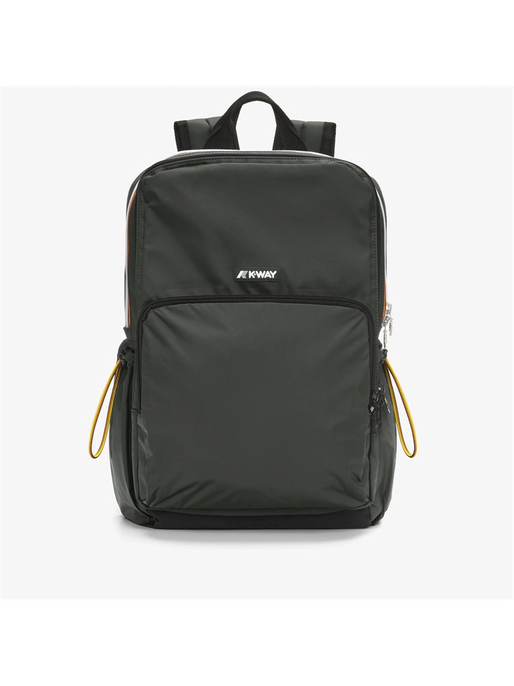 Zaino Unisex verde K-way GIZY con Scomparto per Laptop Imbottito