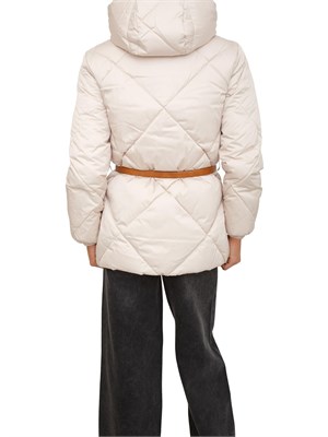 Piumino donna Fracomina in tessuto beige in DONNA